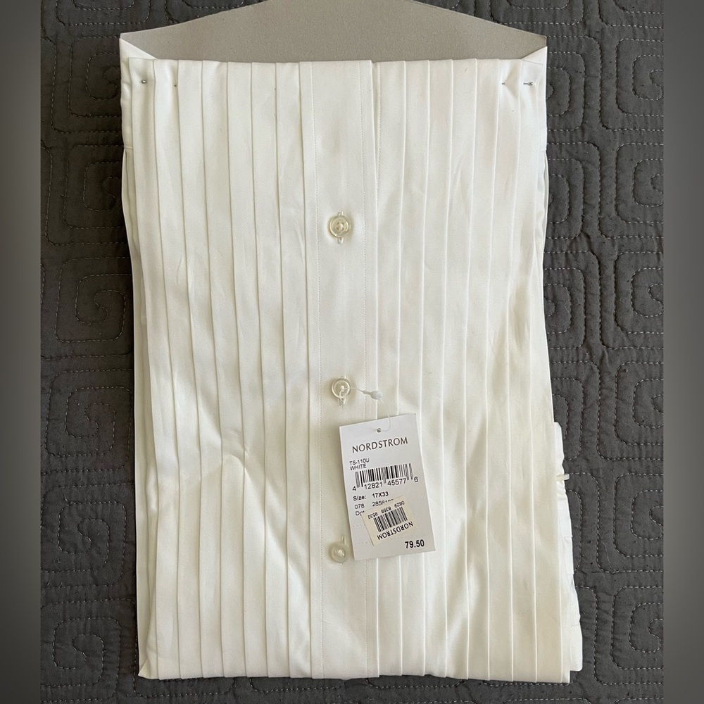 Nordstrom Men's White Dress Shirt - Picture 3 of 3